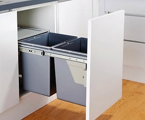 Thùng đựng rác 2 khoang Euronox EU.D30