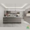 Mẫu tủ bếp nhựa cánh Laminate TBNL03 - Tủ bếp chữ L, hiện đại 2 Mẫu tủ bếp nhựa cánh Laminate TBNL03 - Tủ bếp chữ L, hiện đại